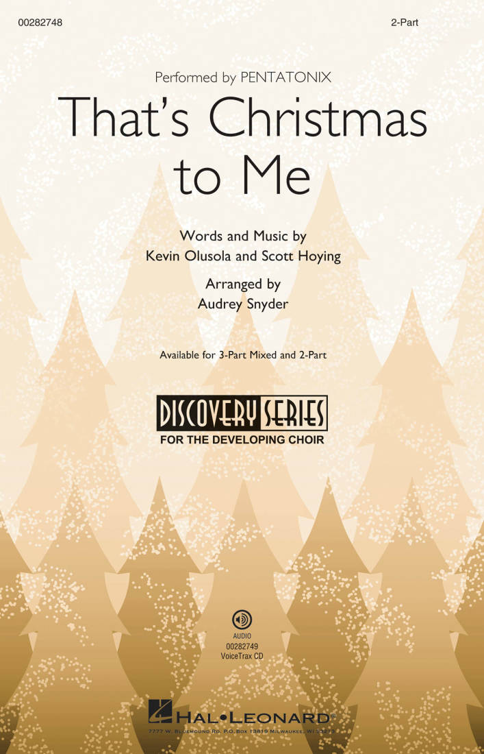 That\'s Christmas to Me - Olusola/Hoying/Snyder - 2pt