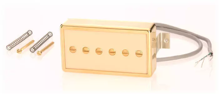 P-90 Pickup Humbucker-Size - Chrome/Cream