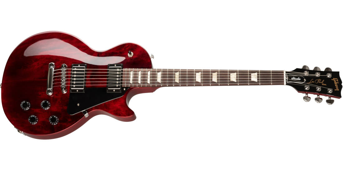 Prescription miracle Commander Gibson Les Paul Studio - Wine Red | Long & McQuade