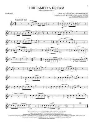 Songs from A Star Is Born, La La Land, The Greatest Showman, and More Movie Musicals - Clarinet - Book/Audio Online