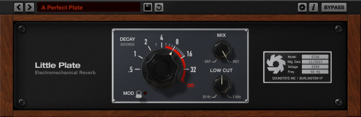 Little Plate - Plate Reverb Plug-In - Download
