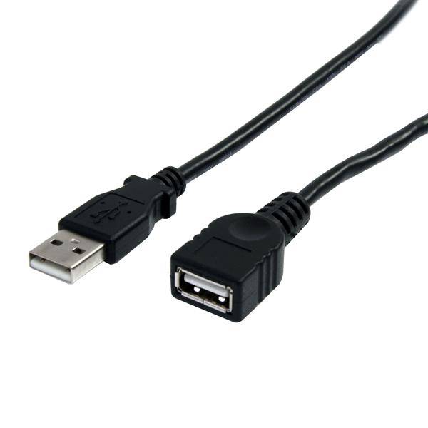 10 Foot USB Extension Cable - A to A - M/F