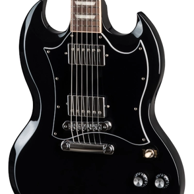 SG Standard Electric Guitar with Gigbag - Ebony