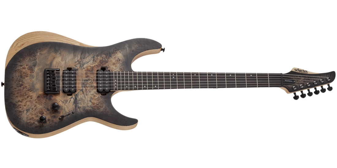 Reaper-6 Electric Guitar - Satin Charcoal Burst