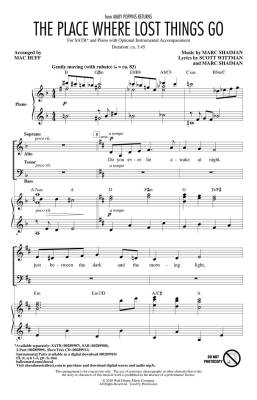 The Place Where Lost Things Go (from Mary Poppins Returns) - Wittman/Shaiman/Huff - SATB