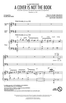 A Cover Is Not The Book (from Mary Poppins Returns) - Shaiman/Wittman/Brymer - SATB