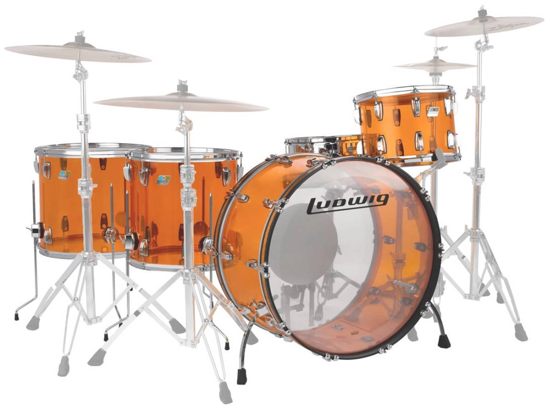 Vistalite Zep 5-Piece Shell Pack (26,14,16,18,SD) - Amber