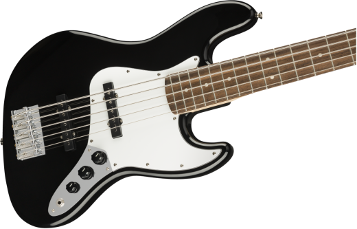 Affinity Series Jazz Bass V, Laurel Fingerboard - Black