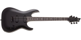 Schecter - C-1 SLS Elite Evil Twin Electric Guitar - Satin Black