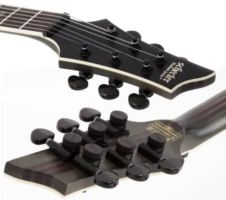C-1 SLS Elite \'\'Evil Twin\'\' Electric Guitar - Satin Black