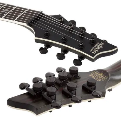 C-7 SLS Elite \'\'Evil Twin\'\' Electric Guitar - Satin Black
