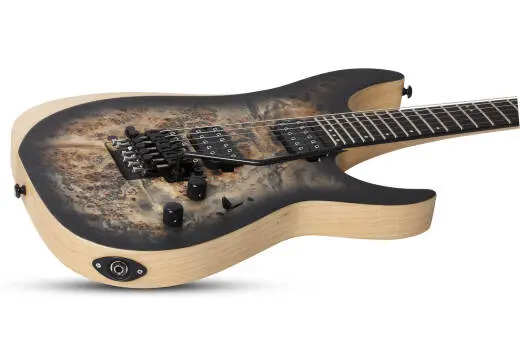 Reaper-6 FR Electric Guitar - Satin Charcoal Burst