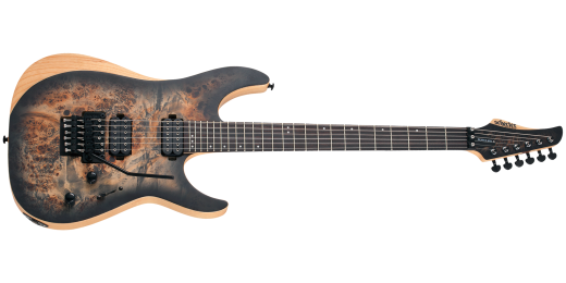 Schecter - Reaper-6 FR Electric Guitar - Satin Charcoal Burst