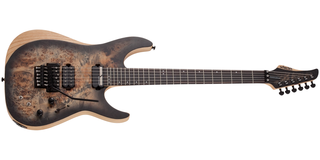 Reaper-6 FR S Electric Guitar - Satin Charcoal Burst