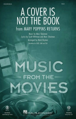 Hal Leonard - A Cover Is Not The Book (from Mary Poppins Returns) - Shaiman/Wittman/Brymer - SSA