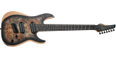 Schecter - Reaper-7 Multi-Scale Electric Guitar - Satin Charcoal Burst