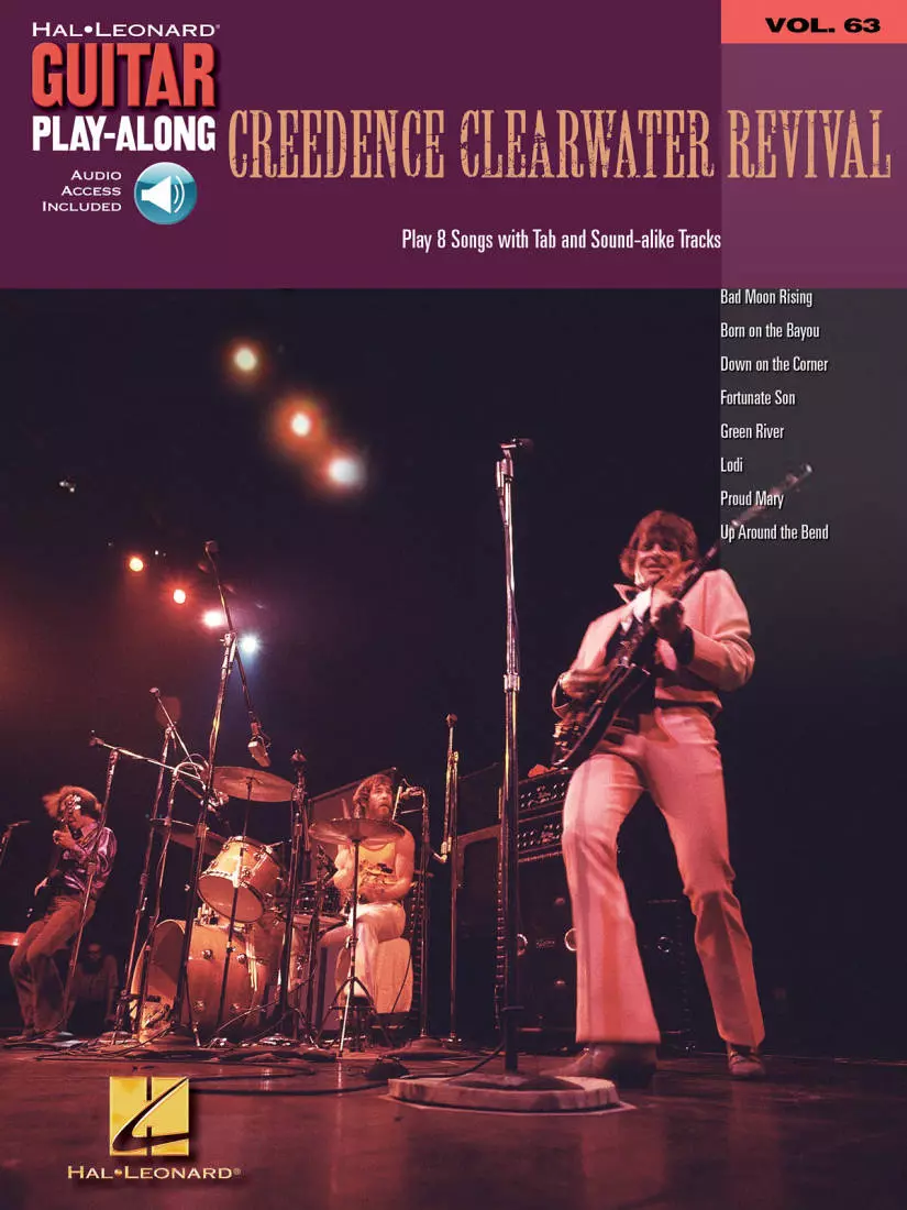 Creedence Clearwater Revival: Guitar Play-Along Volume 63 - Guitar TAB - Book/Audio Online