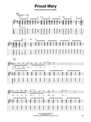 Creedence Clearwater Revival: Guitar Play-Along Volume 63 - Guitar TAB - Book/Audio Online