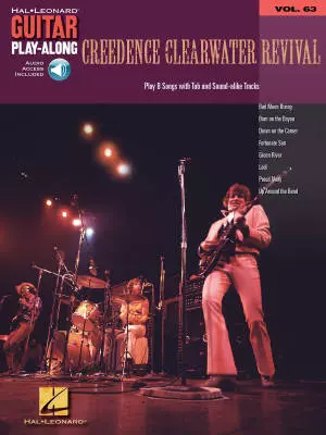 Hal Leonard - Creedence Clearwater Revival: Guitar Play-Along Volume 63 - Guitar TAB - Book/Audio Online