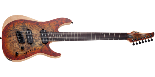 Reaper-7 Multi-Scale Electric Guitar - Satin Inferno Burst