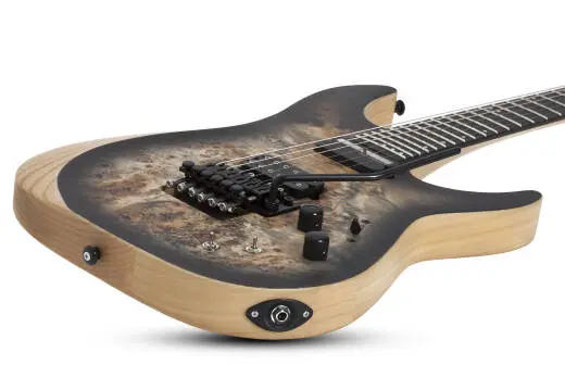 Reaper-6 FR S Electric Guitar, Left-Handed - Satin Charcoal Burst