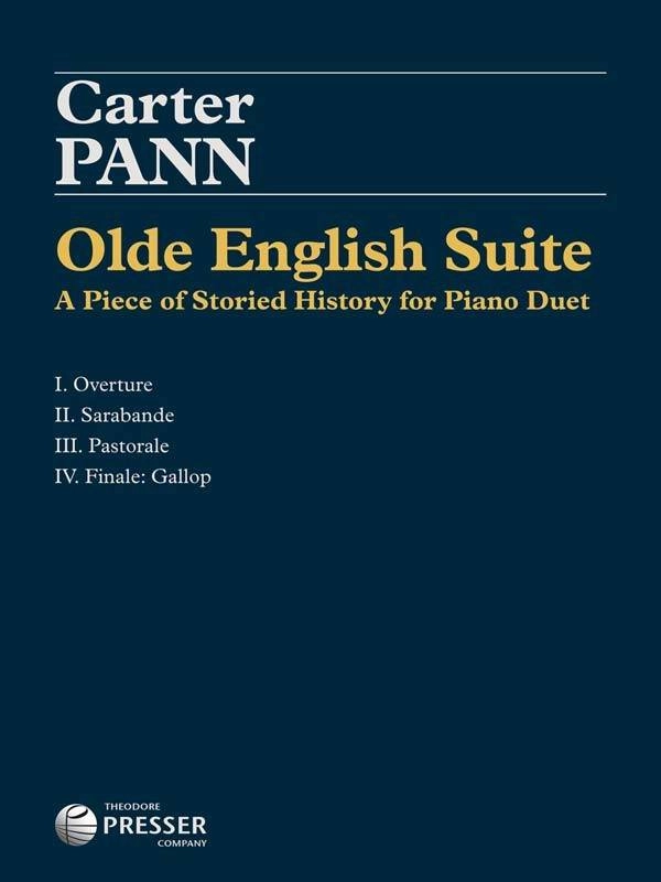 Olde English Suite: A Piece of Storied History for Piano Duet - Pann - Piano Duet (1 Piano, 4 Hands)