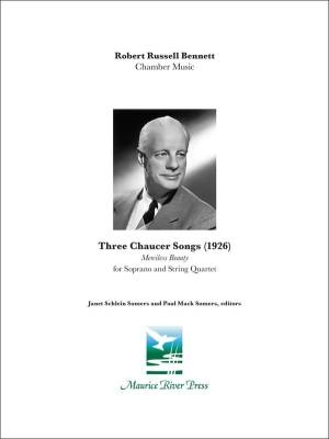 Theodore Presser - Three Chaucer Songs (1926) - Bennett - Soprano Voice/String Quartet