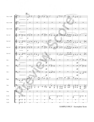Flourish for Brass Band - Vaughan Williams/Beyrent - Brass Choir