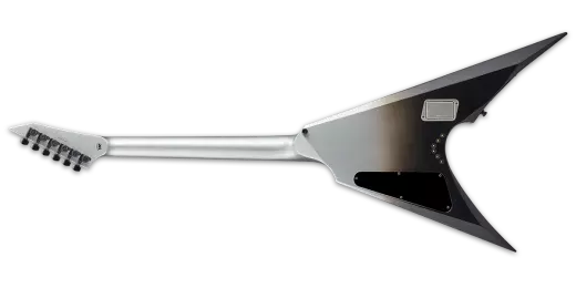 E-II Arrow NT Electric Guitar with Case - Black/Silver Fade