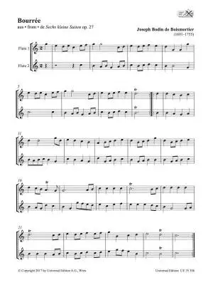 Curtain Up! Duos Vol. 2: 25 easy to middle-grade duets from the last four centuries - Various/Rahbari - Flute Duets - Book