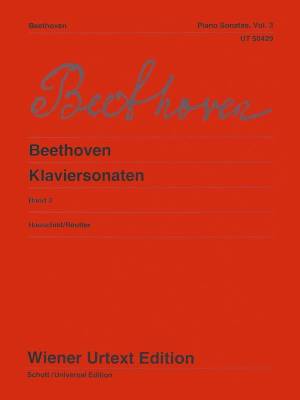 Wiener Urtext Edition - Sonates pour piano de Beethoven Vol. 3 - Livre (Urtext)