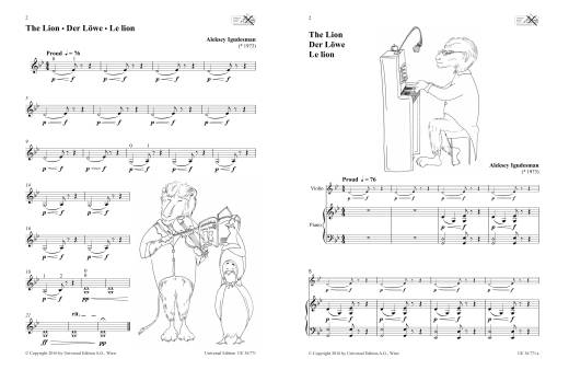In the Zoo 1 - Igudesman - Violin/Piano - Book