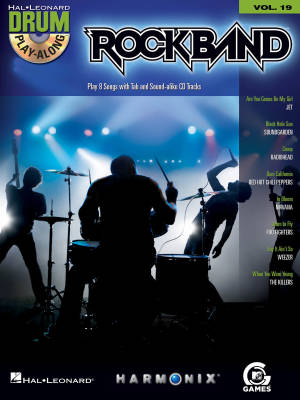 Hal Leonard - Rock Band: Drum Play-Along Volume 19 - Drum Set - Book/CD