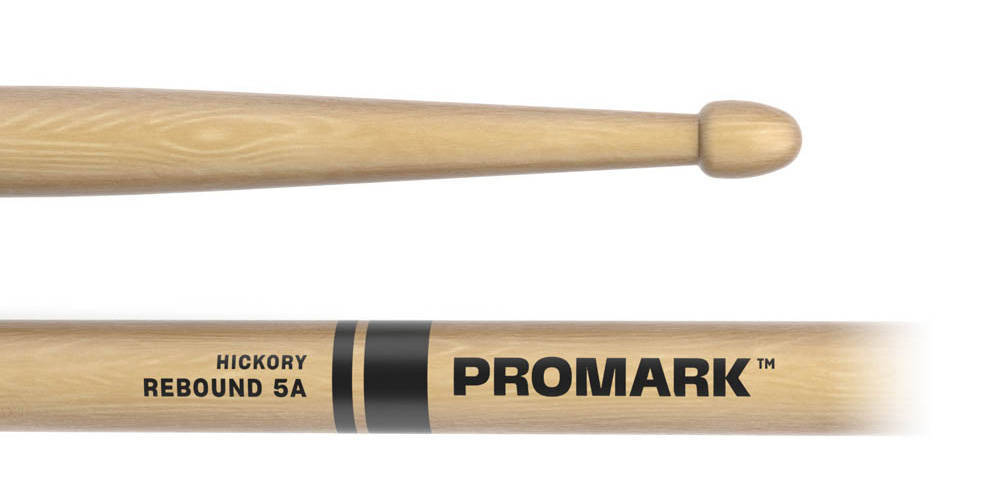 Rebound Lacquered Hickory Drumsticks - 5A