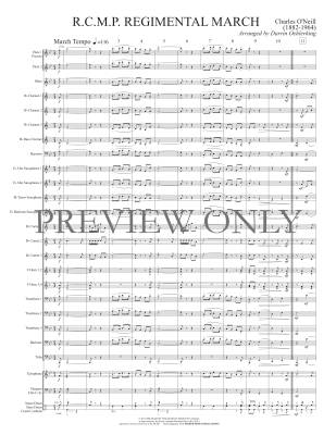 R.C.M.P. Regimental March - O\'Neill/Oehlerking - Concert Band - Gr. 3