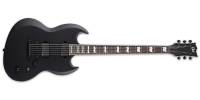 ESP Guitars - LTD Viper-400 Baritone Electric Guitar - Black Satin
