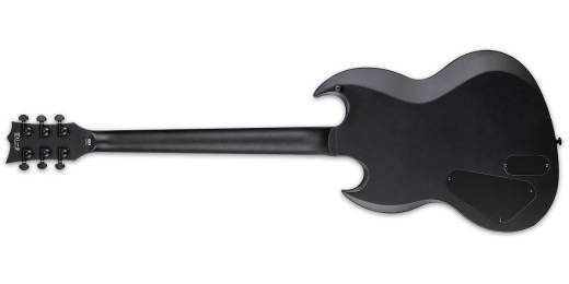 LTD Viper-400 Baritone Electric Guitar - Black Satin