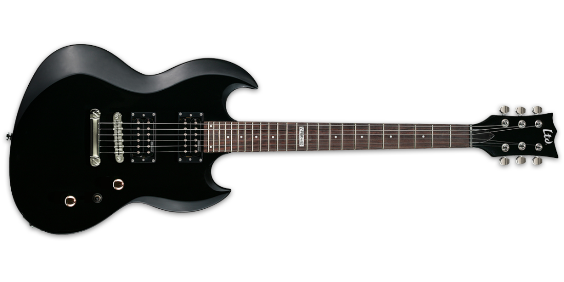LTD Viper-10 Electric Guitar with Gig Bag - Black