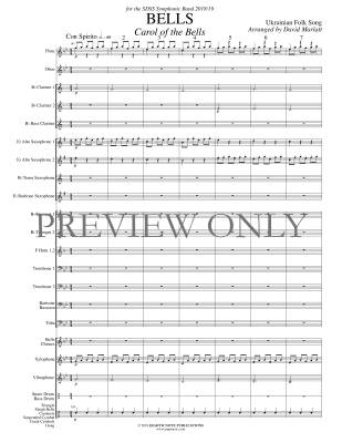 Bells (Carol of the Bells) - Ukrainian/Marlatt - Concert Band - Gr. 2