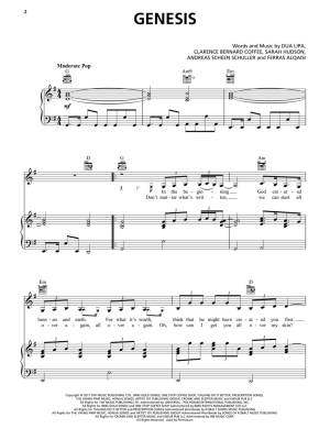 Dua Lipa - Piano/Vocal/Guitar - Book