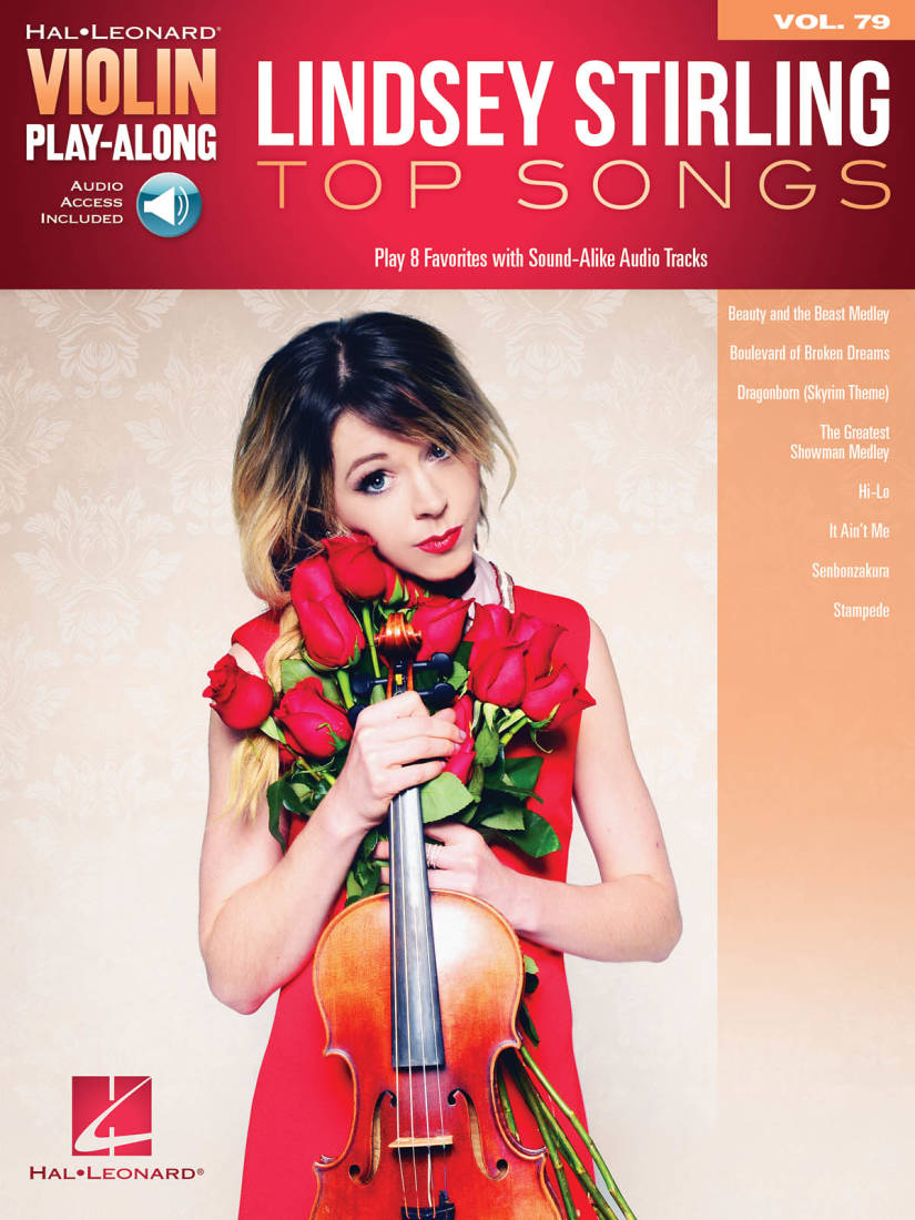 Lindsey Stirling - Top Songs: Violin Play-Along Volume 79 - Book/Audio Online