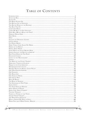 Favorite 19th Century American Songs for Fingerstyle Guitar - Weiser - Guitar TAB - Book/Audio Online