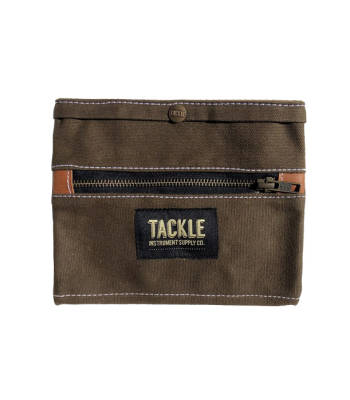 Tackle Instrument Supply Co. - Pochette de rangement en toile cire - Forest Green