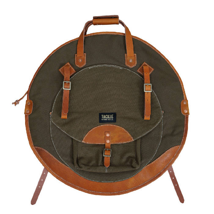 22\'\' Canvas Cymbal Bag - Forest Green