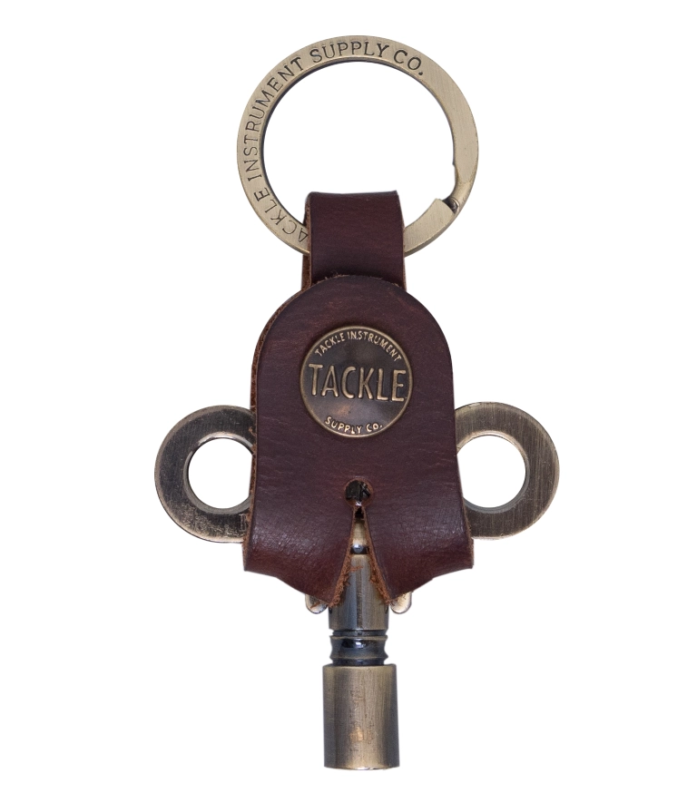 Timekeepers Drum Key - Antique Brass