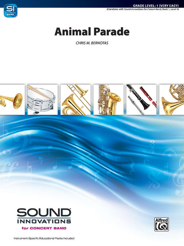 Animal Parade - Bernotas - Concert Band - Gr. 1