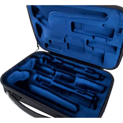 Bb Clarinet ZIP Case with Removable Music Pocket - Black