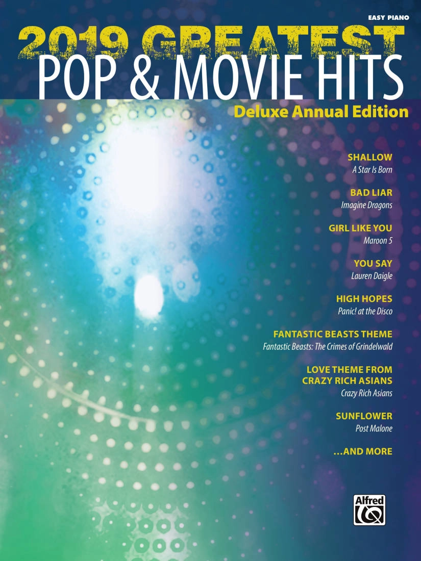 2019 Greatest Pop & Movie Hits (Deluxe Annual Edition) - Coates - Easy Piano - Book