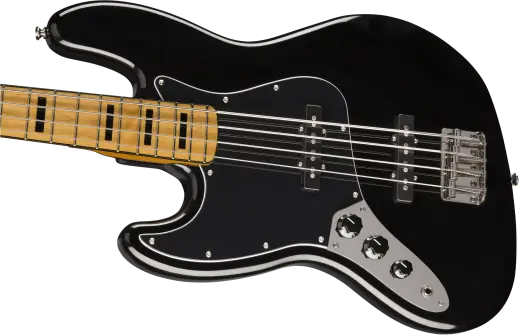 Classic Vibe \'70s Jazz Bass, Maple Fingerboard, Left-Handed - Black
