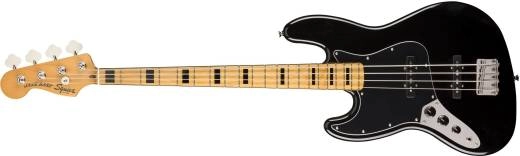 Classic Vibe \'70s Jazz Bass, Maple Fingerboard, Left-Handed - Black